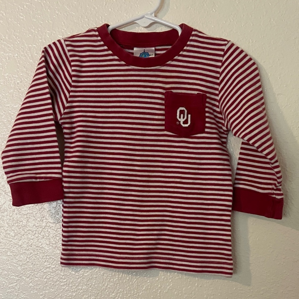 University of Oklahoma Baby Long Sleeve Tee